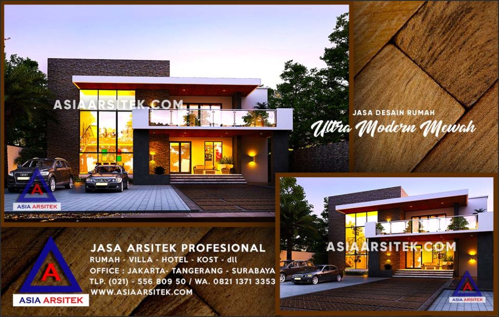 Jasa Arsitek Desain Gambar Rumah Mewah Di Cimpaeun Depok