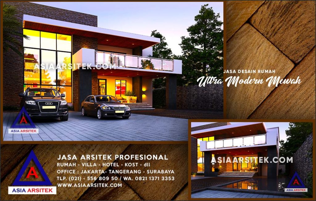 Jasa Arsitek Desain Gambar Rumah Mewah Di Cimpaeun Depok