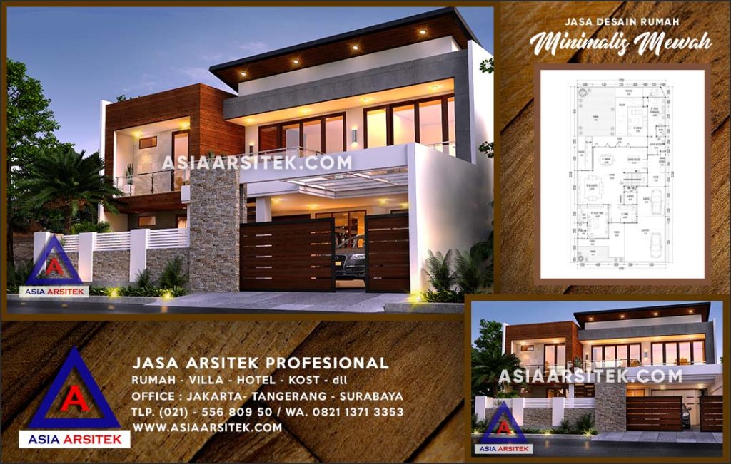 Jasa Arsitek Desain Gambar Rumah Mewah Di Cinangka Depok