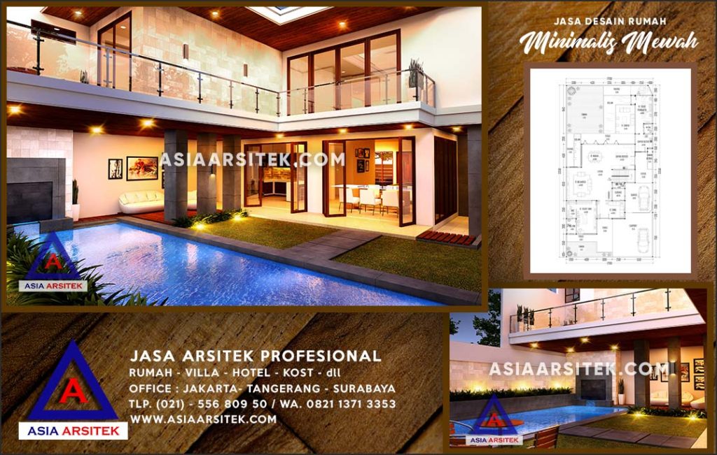 Jasa Arsitek Desain Gambar Rumah Mewah Di Cinangka Depok