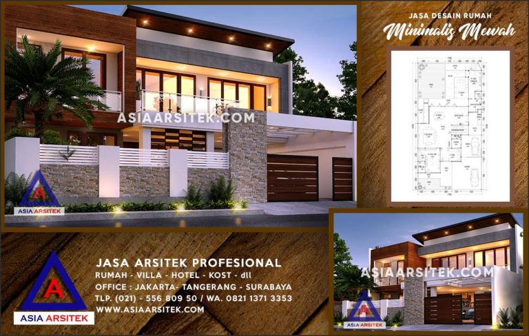 Jasa Arsitek Desain Gambar Rumah Mewah Di Cinangka Depok