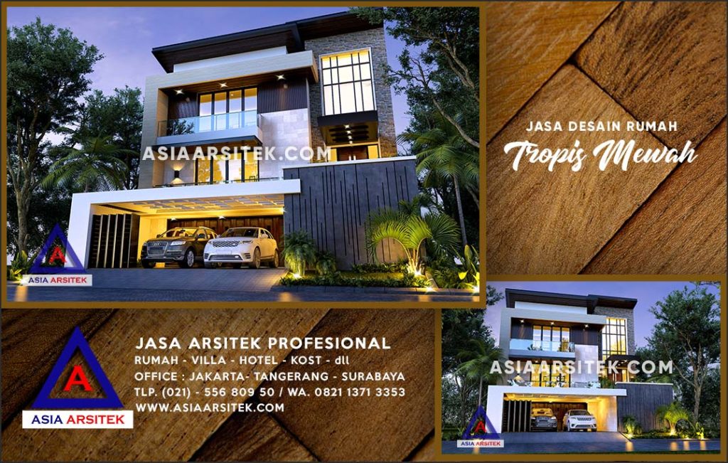 Jasa Arsitek Desain Gambar Rumah Mewah Di Cinere Depok