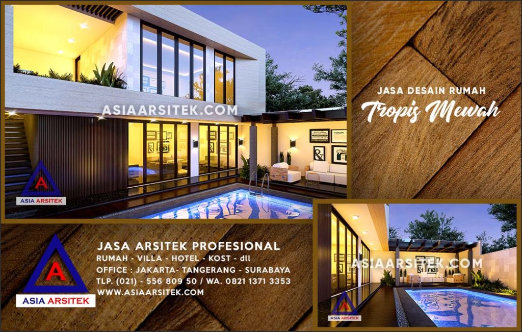 Jasa Arsitek Desain Gambar Rumah Mewah Di Cinere Depok