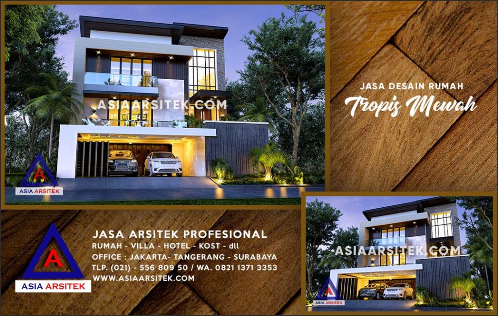 Jasa Arsitek Desain Gambar Rumah Mewah Di Cinere Depok