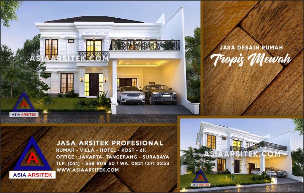 Jasa Arsitek Desain Gambar Rumah Mewah Di Cipayung Depok