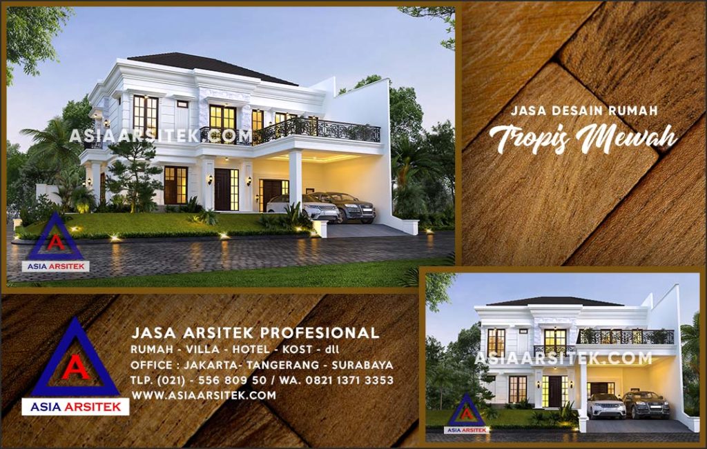 Jasa Arsitek Desain Gambar Rumah Mewah Di Cipayung Depok