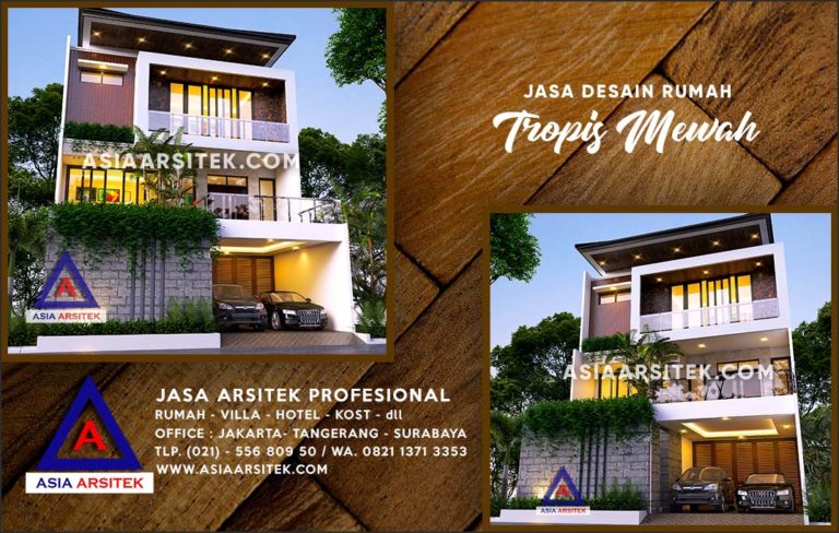 Jasa Arsitek Desain Gambar Rumah Mewah Di Cipayung Jaya Depok