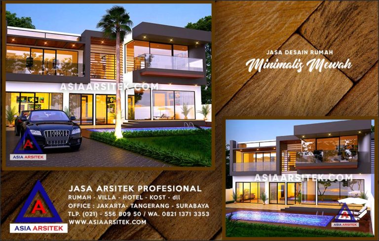 Jasa Arsitek Desain Gambar Rumah Mewah Di Cisalak Depok