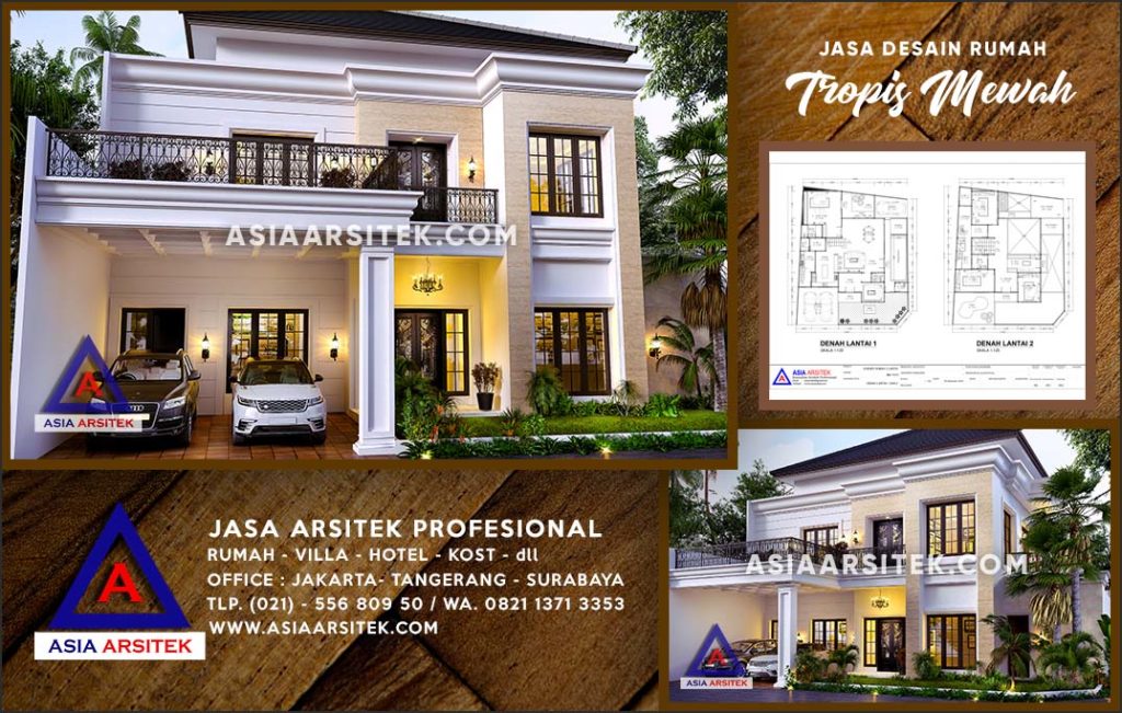Jasa Arsitek Desain Gambar Rumah Mewah Di Depok Jaya