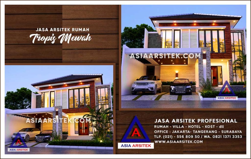 Jasa Arsitek Desain Gambar Rumah Mewah Di Duren Tiga Jakarta Selatan