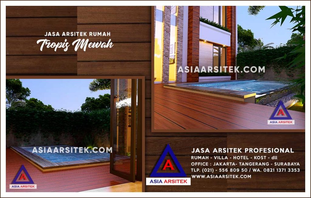 Jasa Arsitek Desain Gambar Rumah Mewah Di Duren Tiga Jakarta Selatan