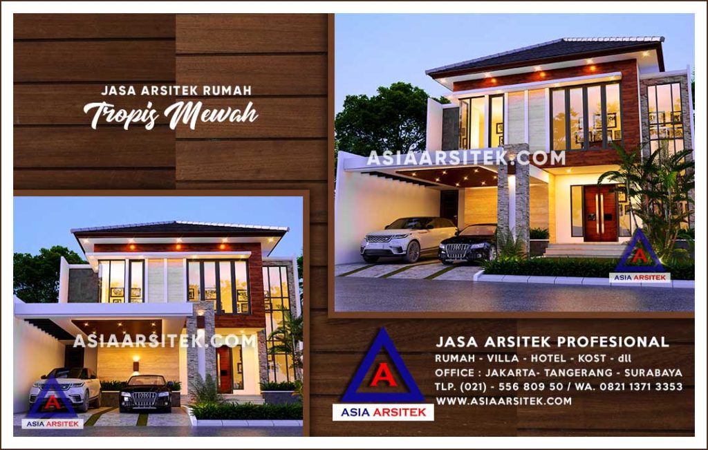 Jasa Arsitek Desain Gambar Rumah Mewah Di Duren Tiga Jakarta Selatan