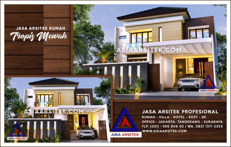 Jasa Arsitek Desain Gambar Rumah Mewah Di Gandaria Selatan Jakarta Selatan