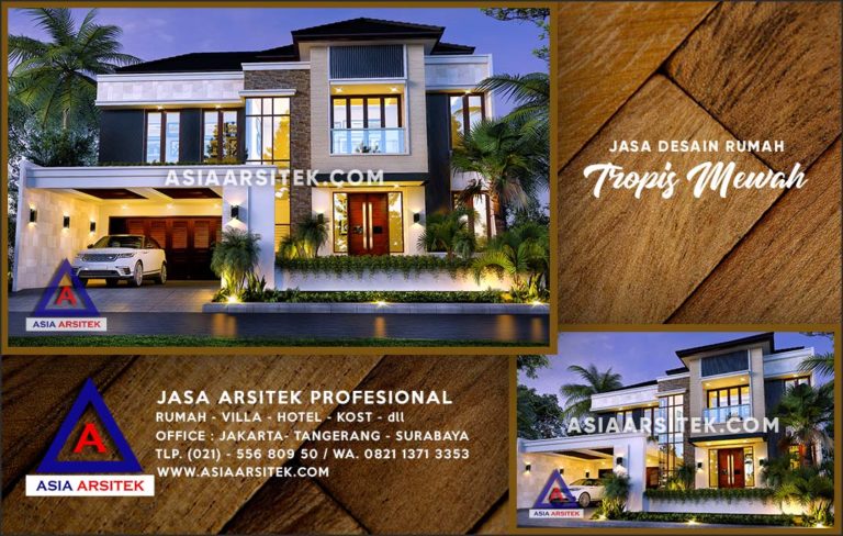 Jasa Arsitek Desain Gambar Rumah Mewah Di Gandul Depok