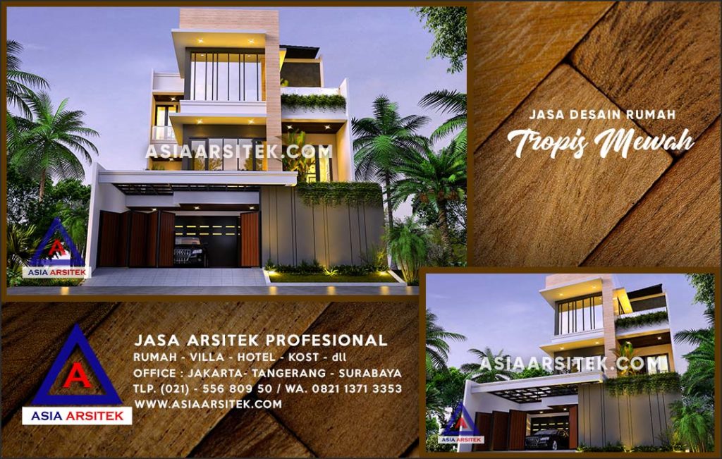 Jasa Arsitek Desain Gambar Rumah Mewah Di Grogol Depok