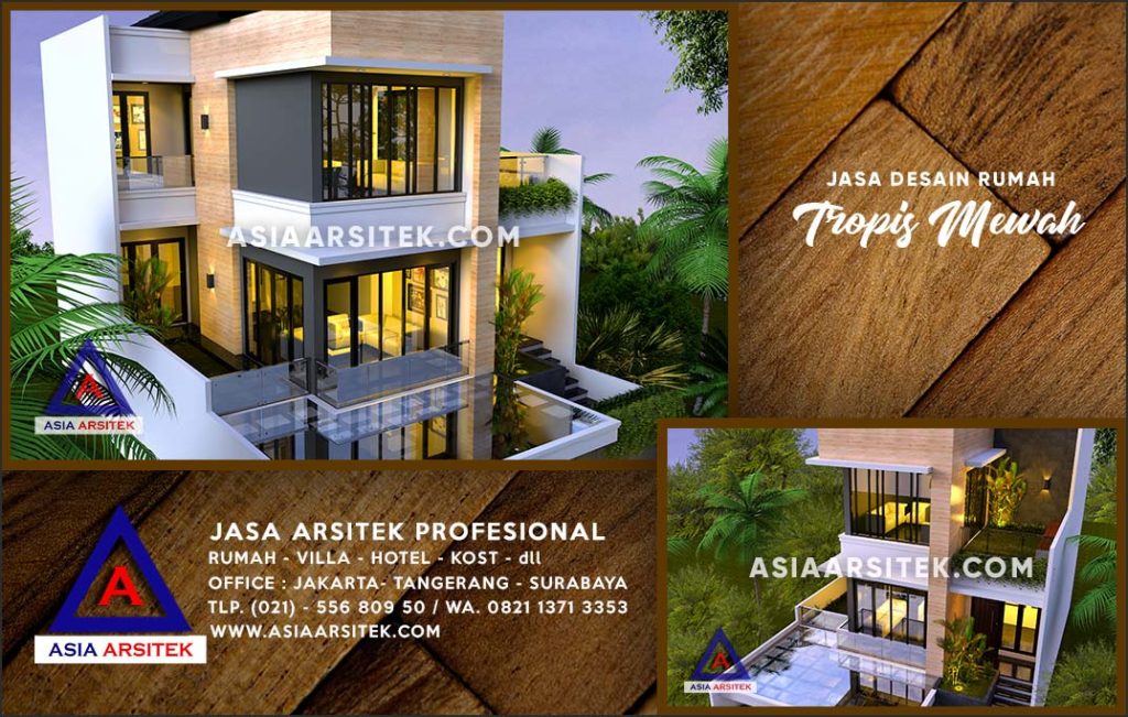 Jasa Arsitek Desain Gambar Rumah Mewah Di Grogol Depok