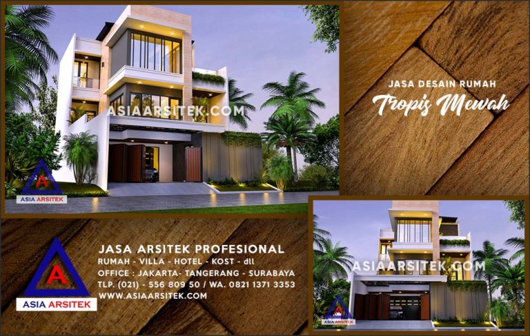 Jasa Arsitek Desain Gambar Rumah Mewah Di Grogol Depok