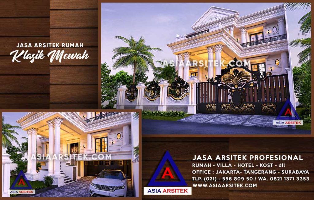 Jasa Arsitek Desain Gambar Rumah Mewah Di Grogol Selatan Jakarta Selatan