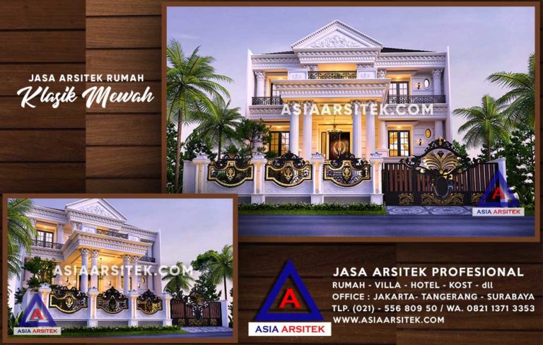 Jasa Arsitek Desain Gambar Rumah Mewah Di Grogol Selatan Jakarta Selatan