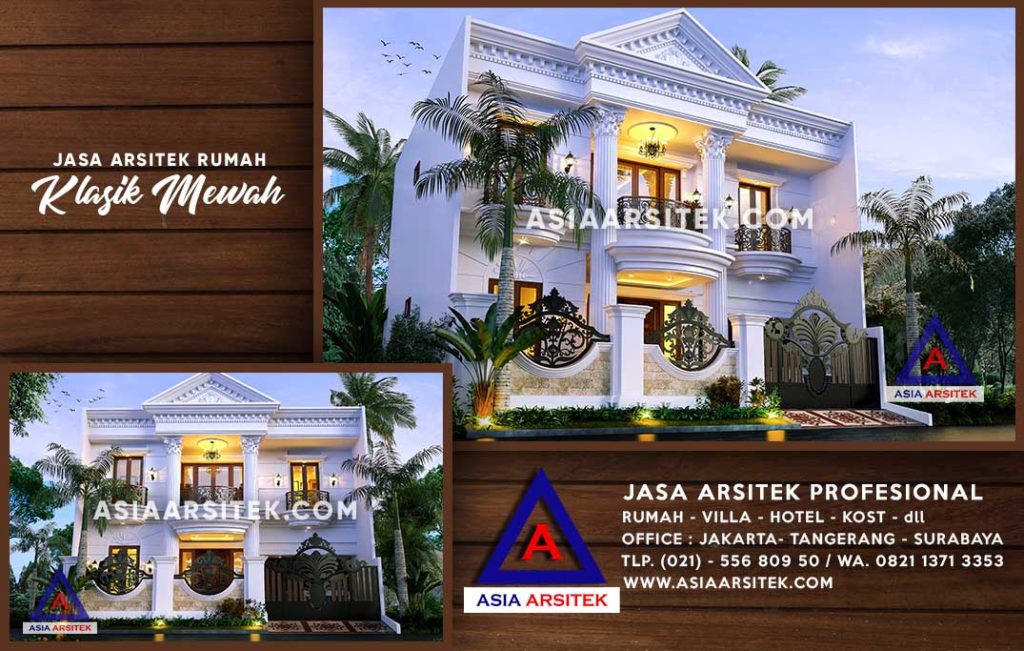 Jasa Arsitek Desain Gambar Rumah Mewah Di Gunung Jakarta Selatan