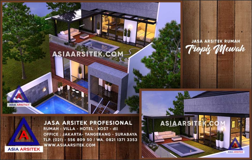 Jasa Arsitek Desain Gambar Rumah Mewah Di Gunung Mas Kalimantan Tengah