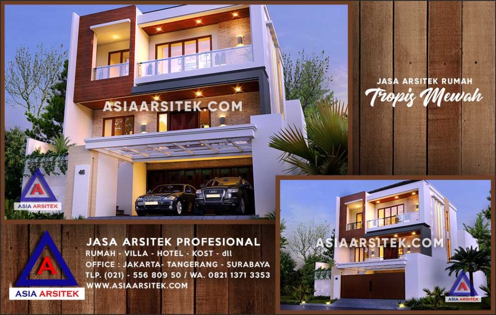 Jasa Arsitek Desain Gambar Rumah Mewah Di Gunung Mas Kalimantan Tengah