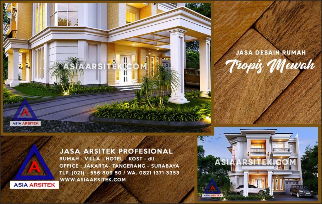 Jasa Arsitek Desain Gambar Rumah Mewah Di Harjamukti Depok