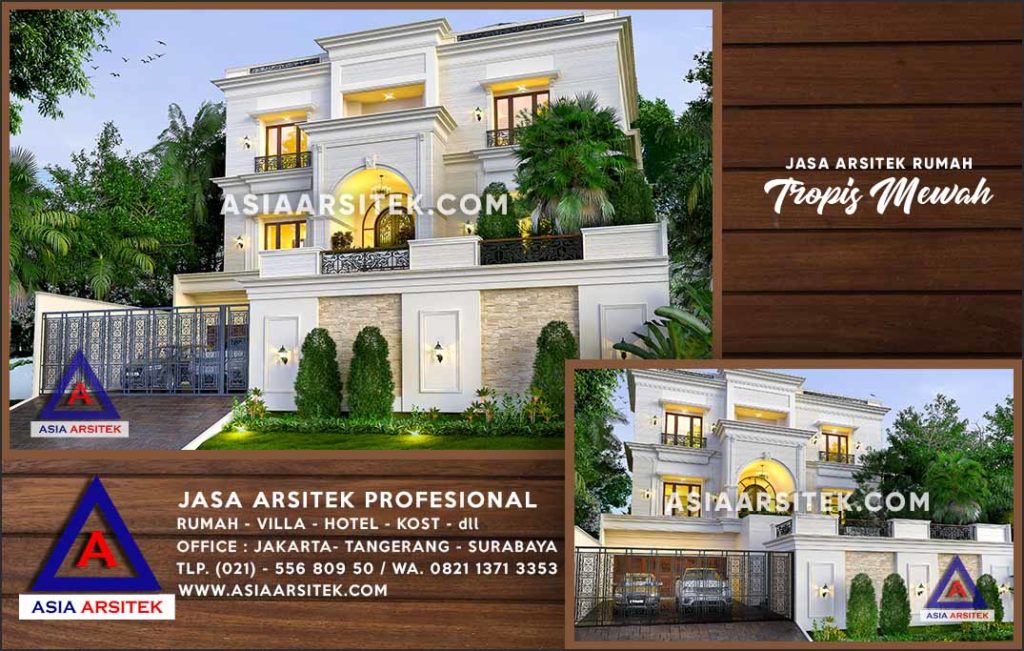 Jasa Arsitek Desain Gambar Rumah Mewah Di Jakarta