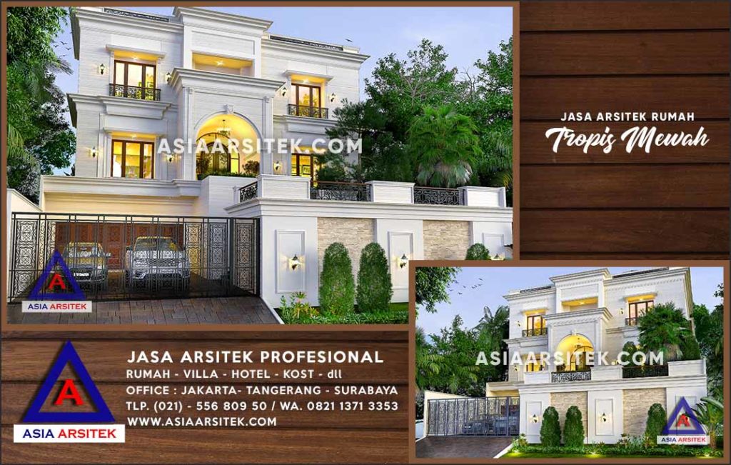Jasa Arsitek Desain Gambar Rumah Mewah Di Jakarta