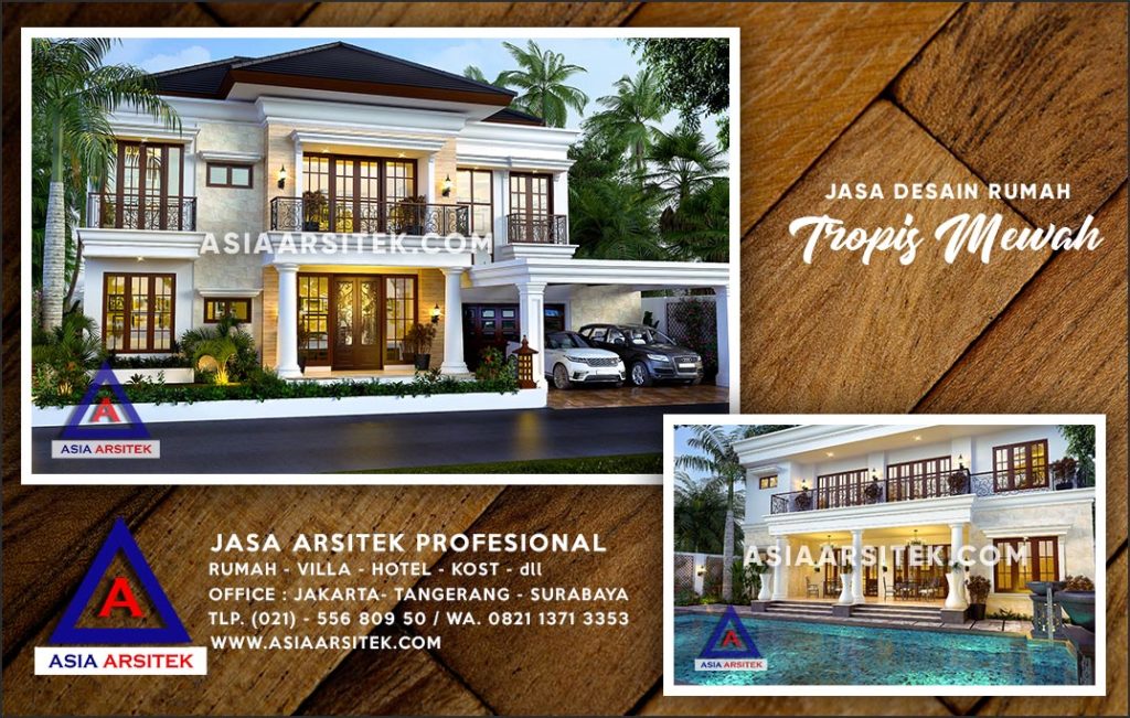Jasa Arsitek Desain Gambar Rumah Mewah Di Kalibaru Depok
