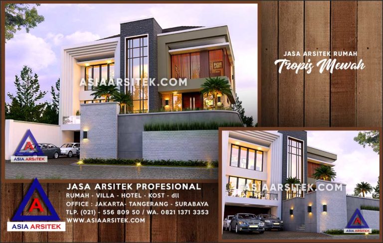 Jasa Arsitek Desain Gambar Rumah Mewah Di Kapuas Kalimantan Tengah