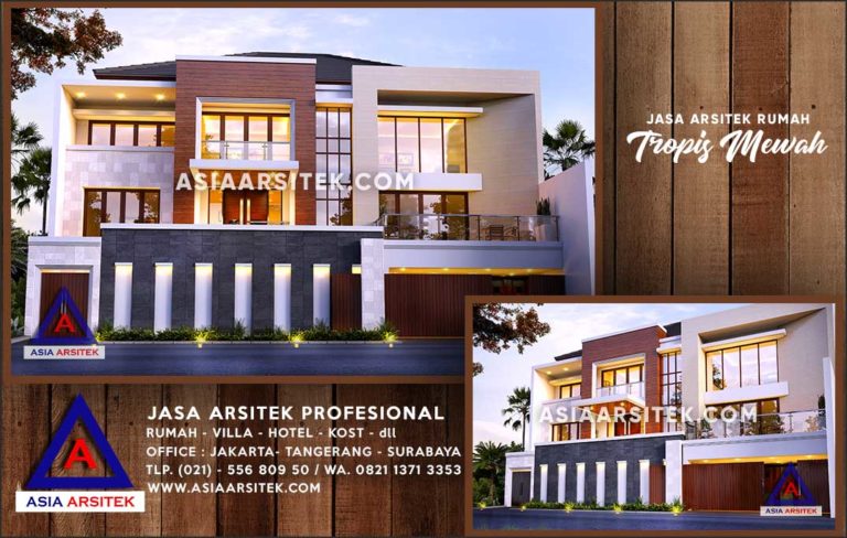 Jasa Arsitek Desain Gambar Rumah Mewah Di Katingan Kalimantan Tengah