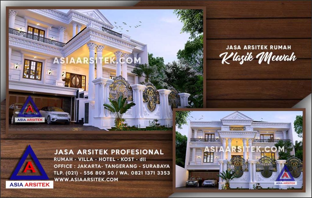 Jasa Arsitek Desain Gambar Rumah Mewah Di Kebayoran Baru Jakarta Selatan