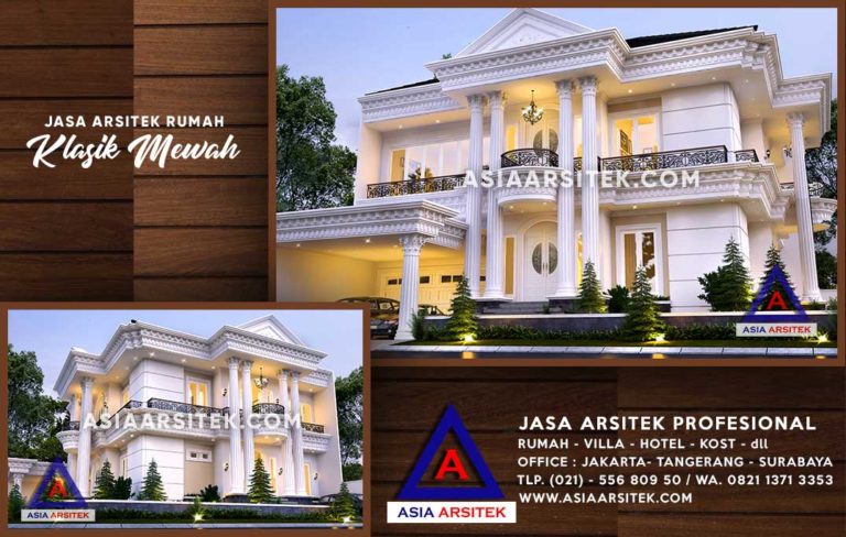 Jasa Arsitek Desain Gambar Rumah Mewah Di Kebayoran Lama Jakarta Selatan