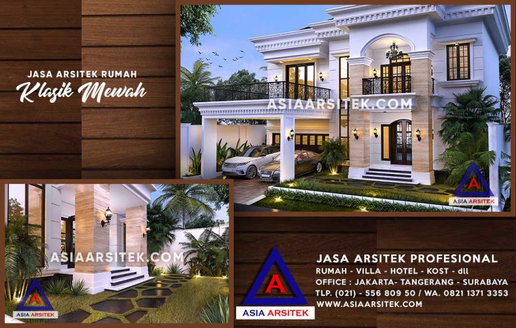 Jasa Arsitek Desain Gambar Rumah Mewah Di Kebayoran Lama Selatan Jakarta Selatan