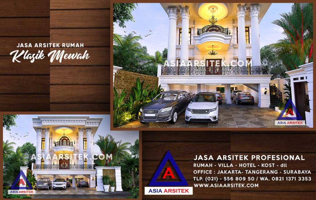 Jasa Arsitek Desain Gambar Rumah Mewah Di Kebayoran Lama Utara Jakarta Selatan