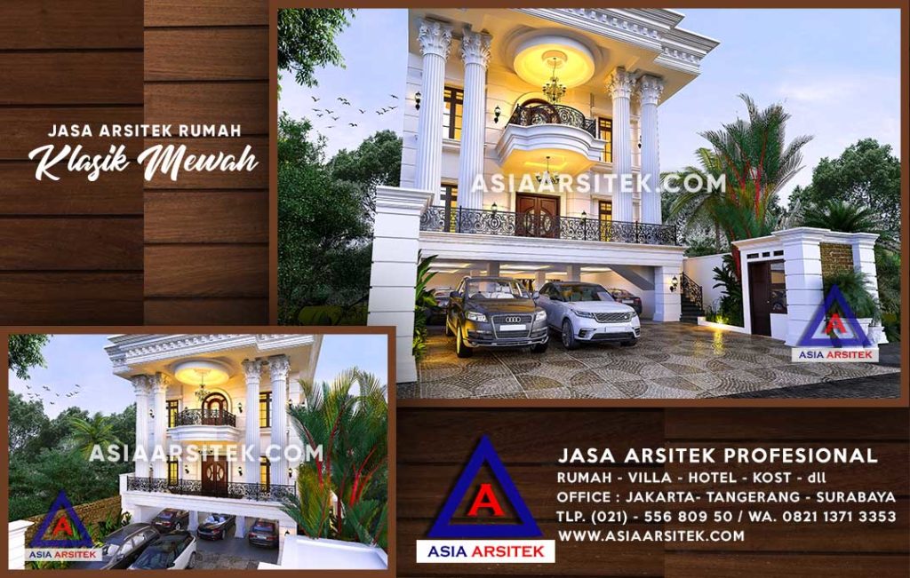 Jasa Arsitek Desain Gambar Rumah Mewah Di Kebayoran Lama Utara Jakarta Selatan