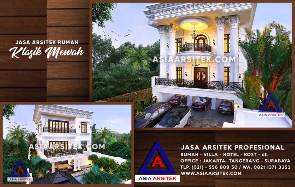 Jasa Arsitek Desain Gambar Rumah Mewah Di Kebayoran Lama Utara Jakarta Selatan