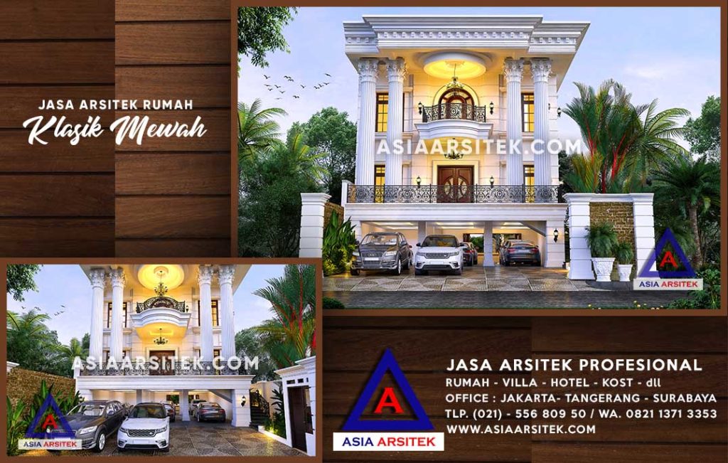 Jasa Arsitek Desain Gambar Rumah Mewah Di Kebayoran Lama Utara Jakarta Selatan