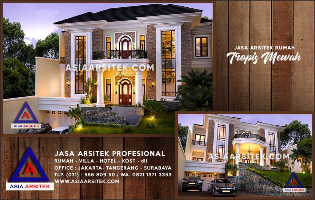 Jasa Arsitek Desain Gambar Rumah Mewah Di Kota Tarakan Kalimantan Utara