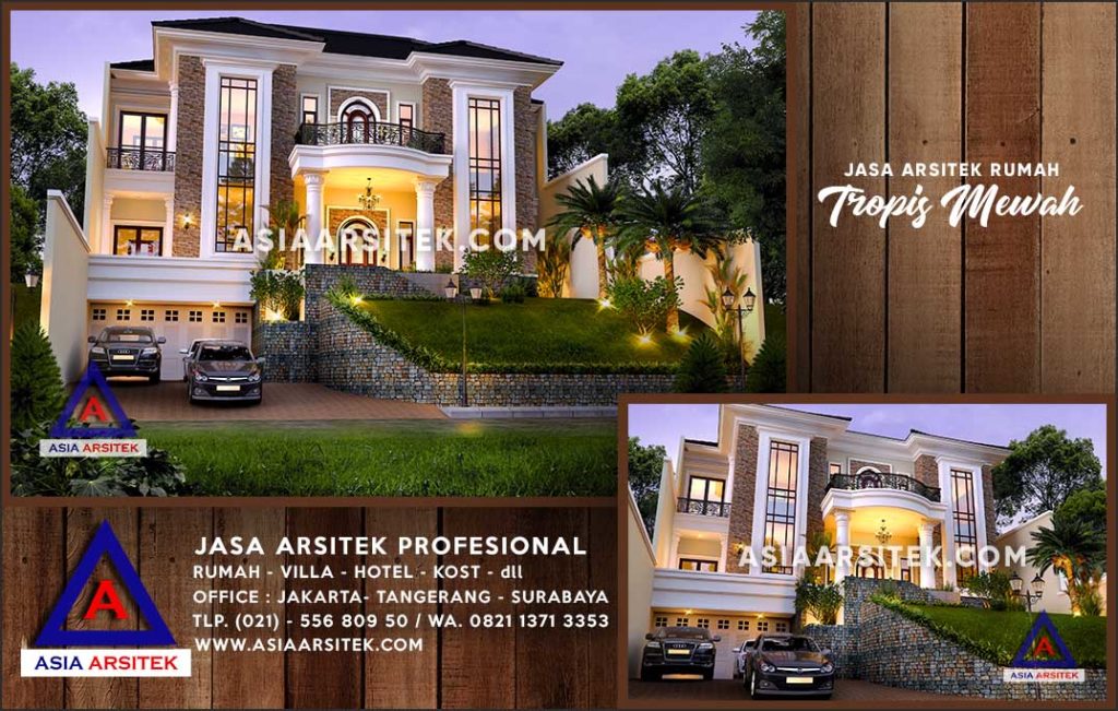 Jasa Arsitek Desain Gambar Rumah Mewah Di Kota Tarakan Kalimantan Utara