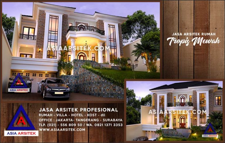 Jasa Arsitek Desain Gambar Rumah Mewah Di Kota Tarakan Kalimantan Utara