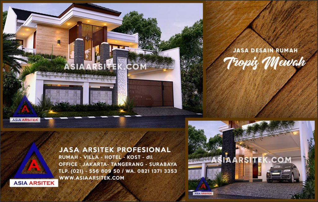 Jasa Arsitek Desain Gambar Rumah Mewah Di Krukut Depok