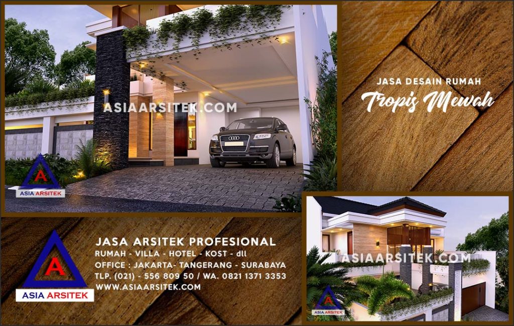 Jasa Arsitek Desain Gambar Rumah Mewah Di Krukut Depok