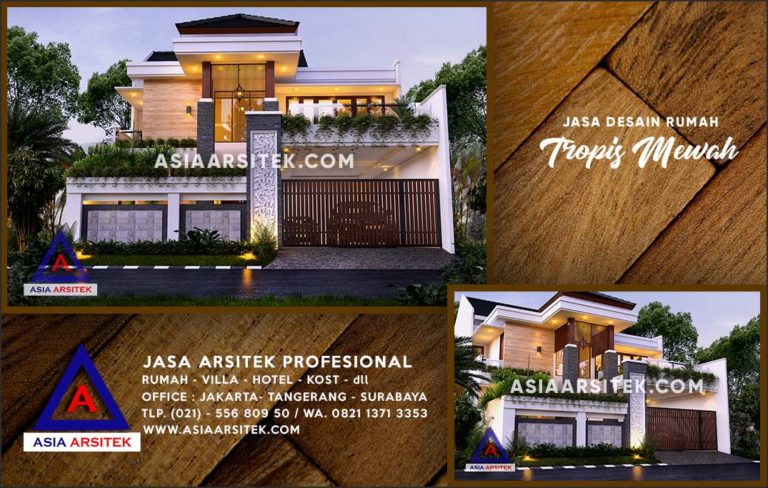Jasa Arsitek Desain Gambar Rumah Mewah Di Krukut Depok