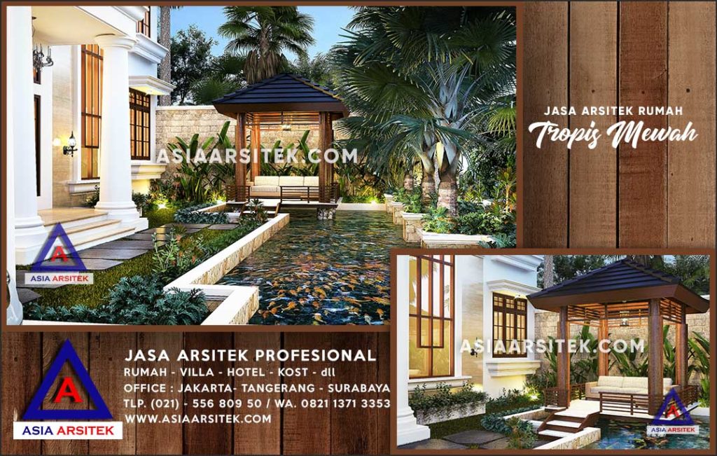 Jasa Arsitek Desain Gambar Rumah Mewah Di Kubu Raya Kalimantan Barat