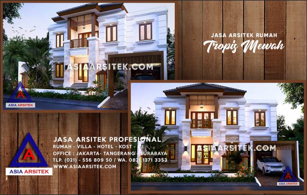 Jasa Arsitek Desain Gambar Rumah Mewah Di Landak Kalimantan Barat