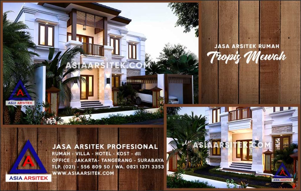 Jasa Arsitek Desain Gambar Rumah Mewah Di Landak Kalimantan Barat