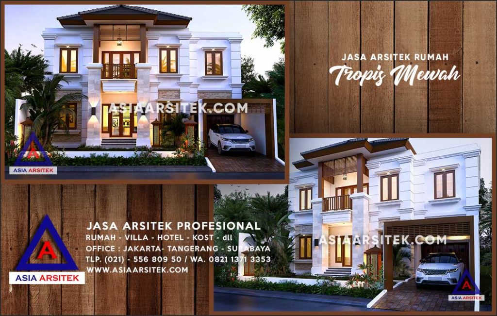 Jasa Arsitek Desain Gambar Rumah Mewah Di Landak Kalimantan Barat