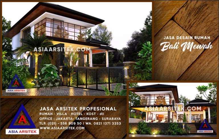 Jasa Arsitek Desain Gambar Rumah Mewah Di Leuwinanggung Depok